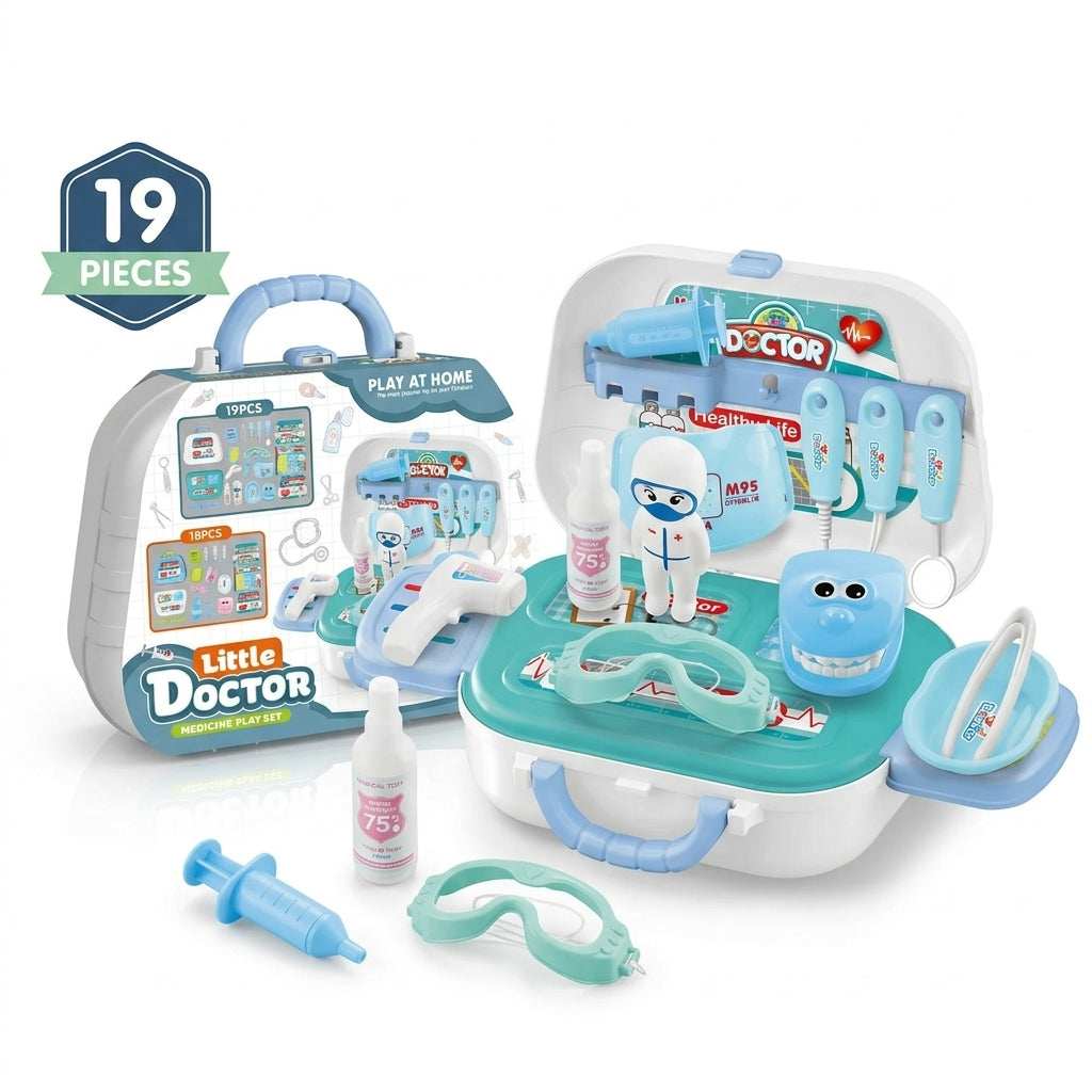 19 PCS Little Doctor Play Set for Kids in Kuwait
